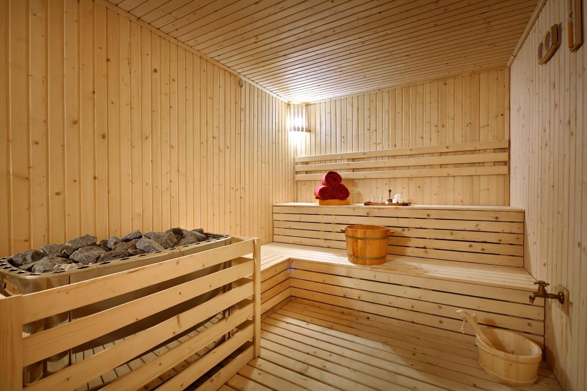 Silk Path Grand Sapa Resort & Spa Kültér fotó A Finnish sauna